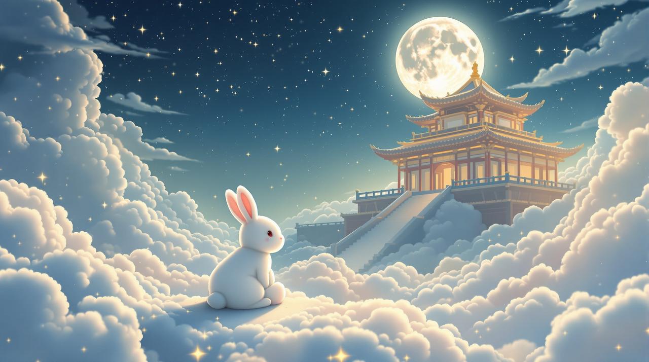 韩剧网短剧品牌故事 - 月宫意象